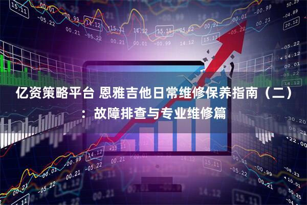 亿资策略平台 恩雅吉他日常维修保养指南（二）：故障排查与专业维修篇